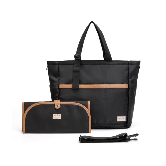 Multifunctional Diaper Tote Bag for Moms Dads, Large Water-Resistant Baby Bag wi - Picture 1 of 7